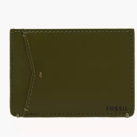 Fossil Other - 🌵Fossil Joshua Cactus Leather Card Case